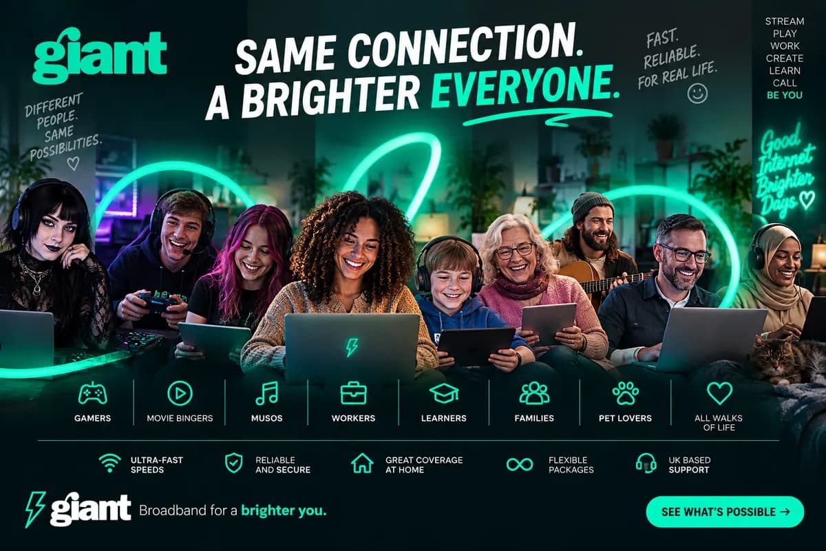 Same connection. A brighter everyone.