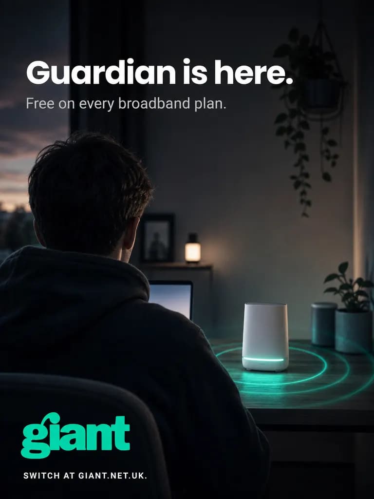 Guardian is here — free on every broadband plan