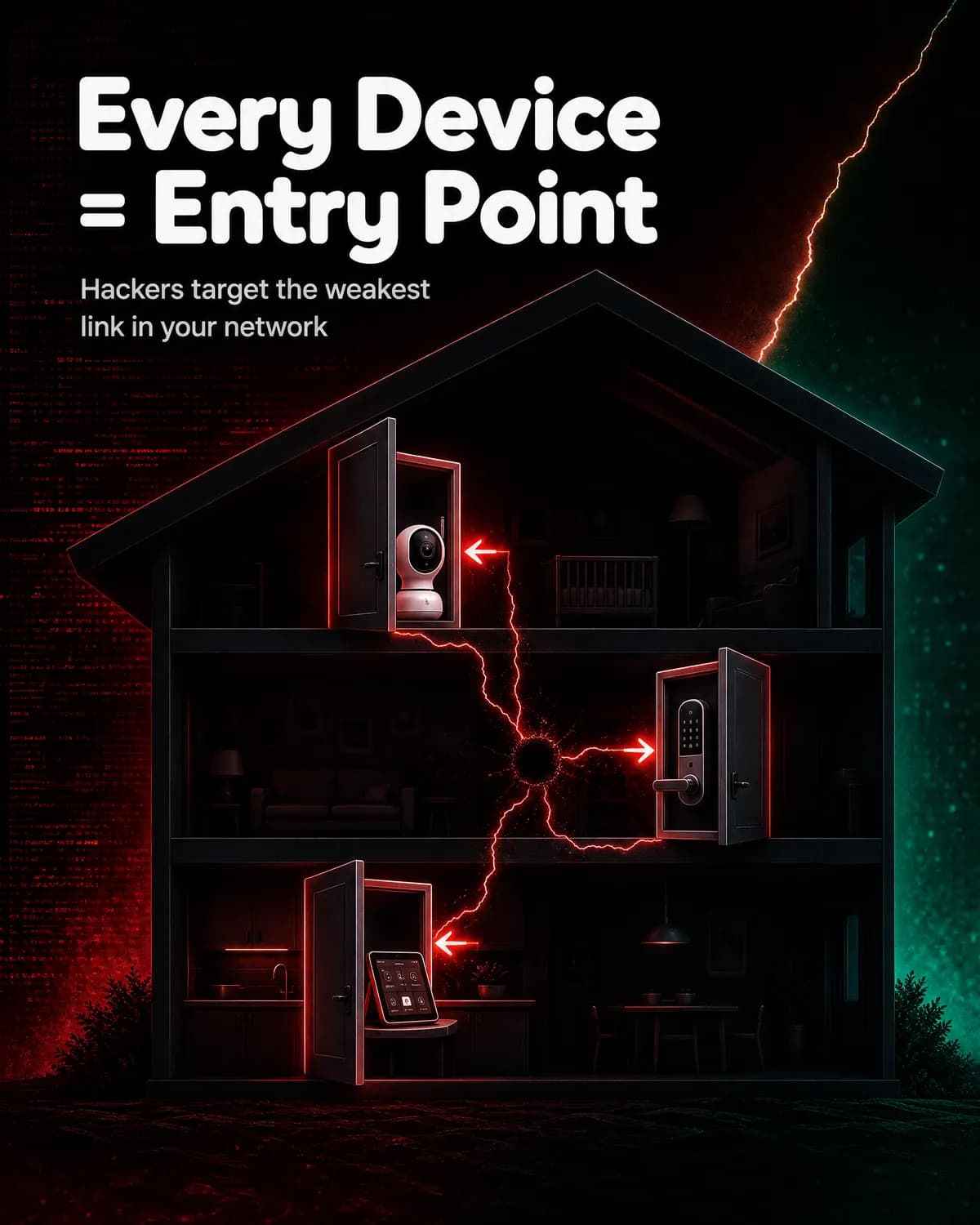 Every device = entry point