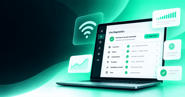 Giant Communications puts live line diagnostics in customers' hands
